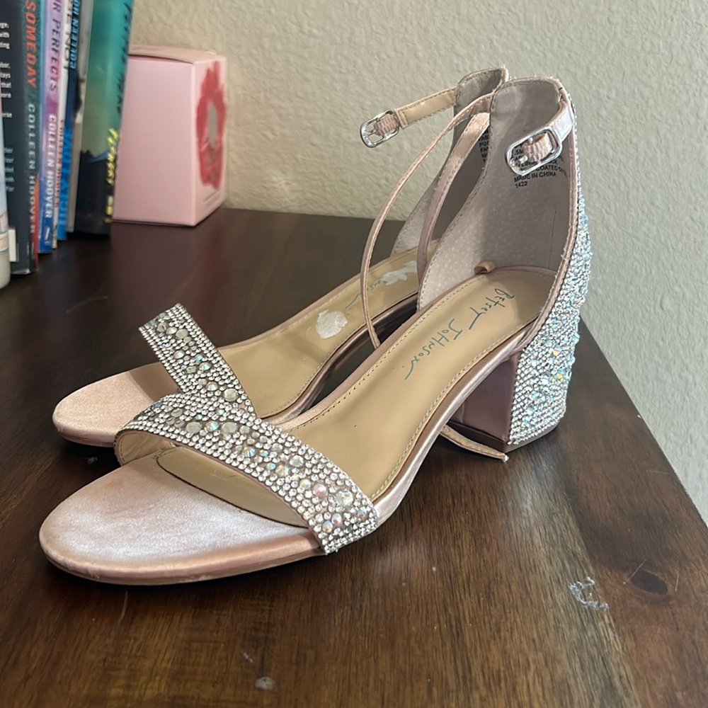 Betsey Johnson rhinestone heels